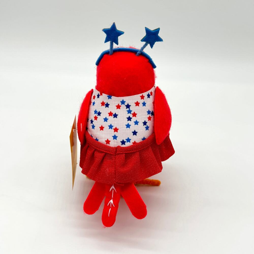Target Sun Squad STARLA Patriotic 4th of July Star Glasses Fabric Bird 2024 New - Picture 3 of 4